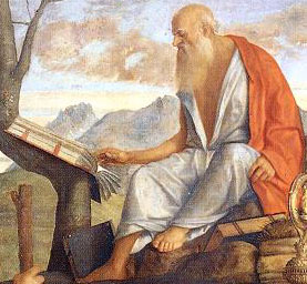 [painting of Saint Jerome]